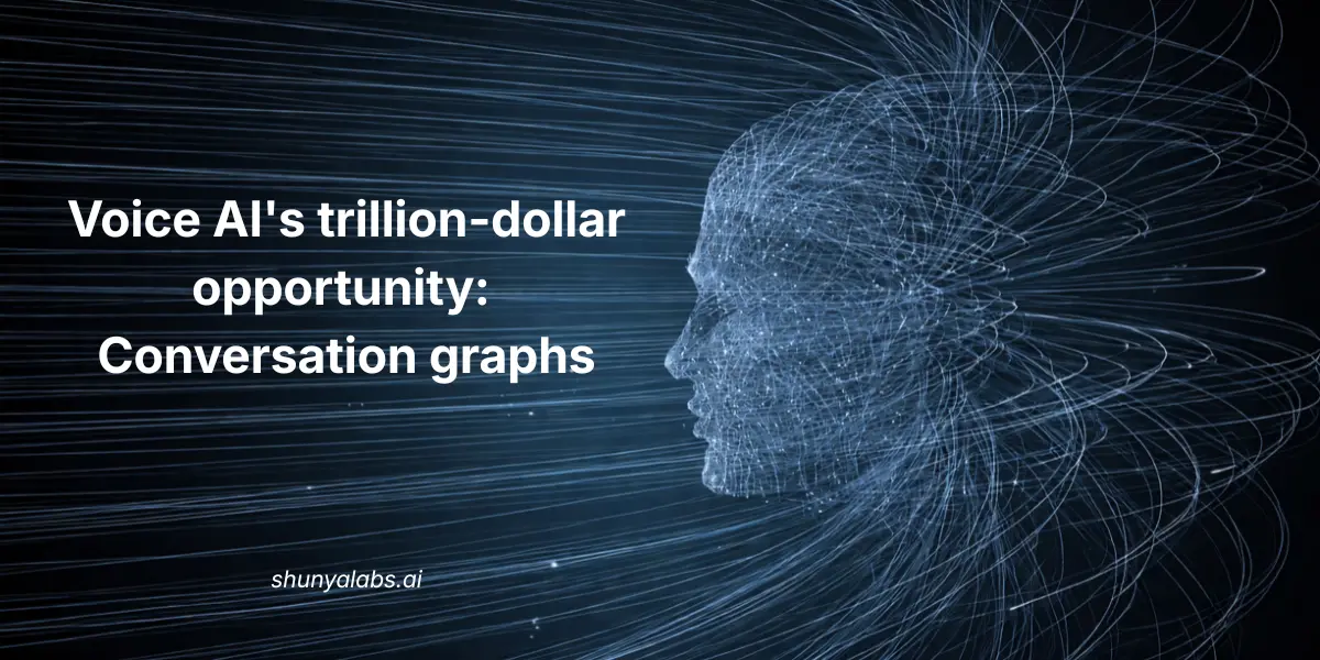 Voice AI’s trillion-dollar opportunity: Conversation graphs